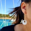 Boucles d'oreilles en nacre - Essaouira – Image 3