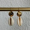 Boucles d'oreilles à coquillages - Malé – Image 2