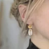 Boucles d'oreilles à coquillages - Malé