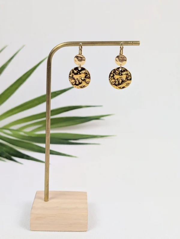 Boucles d'oreilles dorées - Le Caire – Image 3
