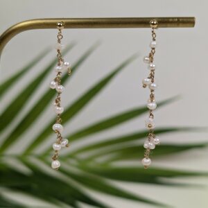 Boucles d'oreilles à perles d'eau douce - Fidji