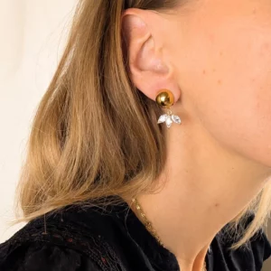 Boucles d'oreilles à clips lumineuses - Bérénice