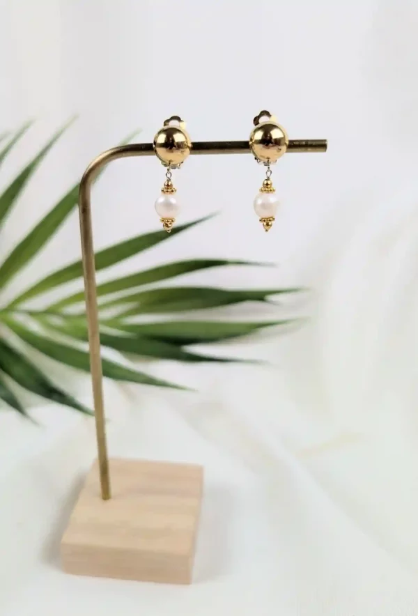 Boucles d'oreilles à clips de style Indonésien - Jakarta – Image 3