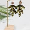 Boucles d'oreilles XXL à feuilles - Eglantine – Image 2